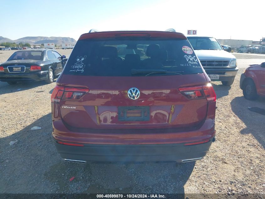 2019 Volkswagen Tiguan 2.0T S VIN: 3VV1B7AX2KM184801 Lot: 40599870