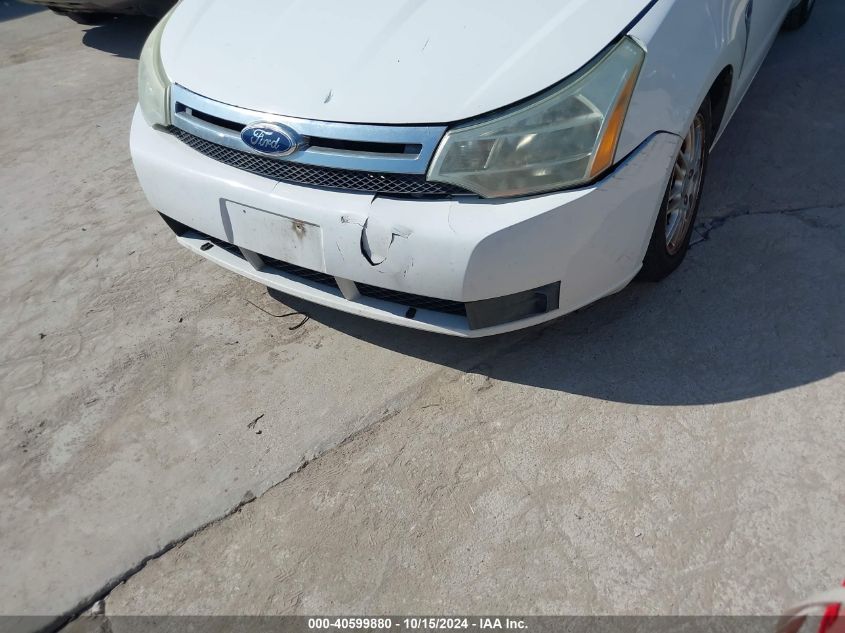 2008 Ford Focus Se/Ses VIN: 1FAHP35N48W198343 Lot: 40599880