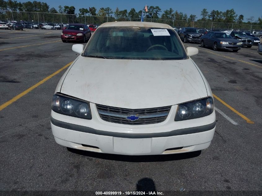 2004 Chevrolet Impala VIN: 2G1WF52E449104624 Lot: 40599919
