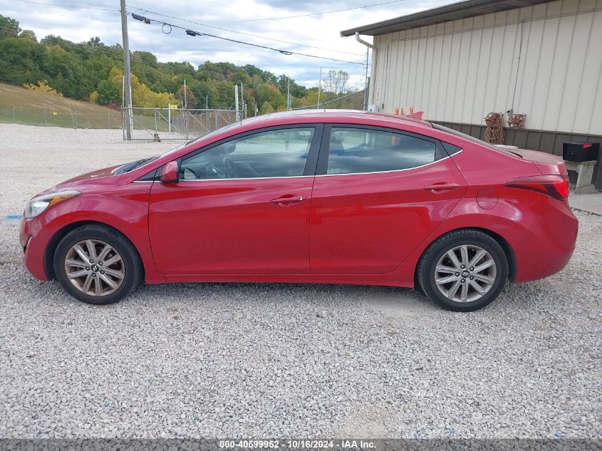 2015 Hyundai Elantra Se VIN: KMHDH4AE1FU225505 Lot: 40599952