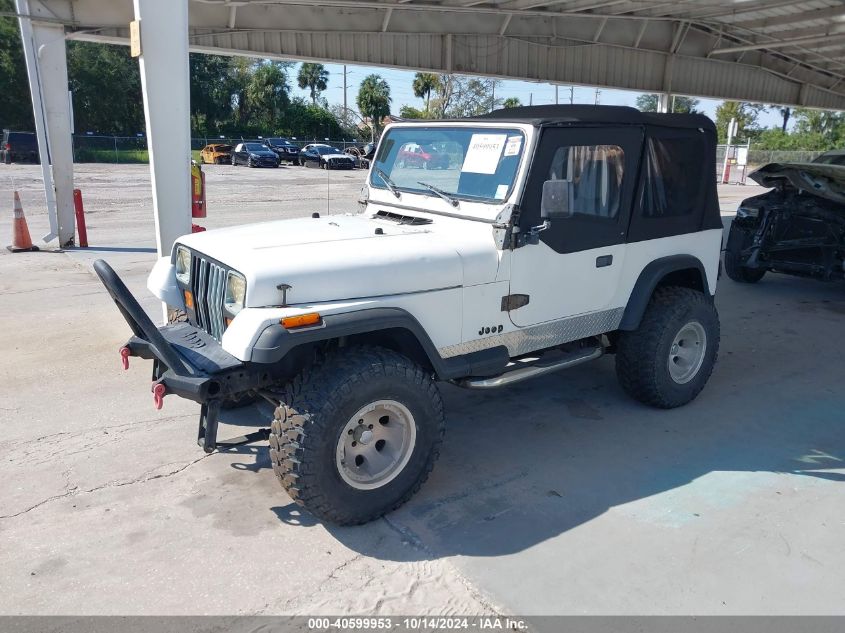 1989 Jeep Wrangler / Yj VIN: 2J4FY29T2KJ124154 Lot: 40599953