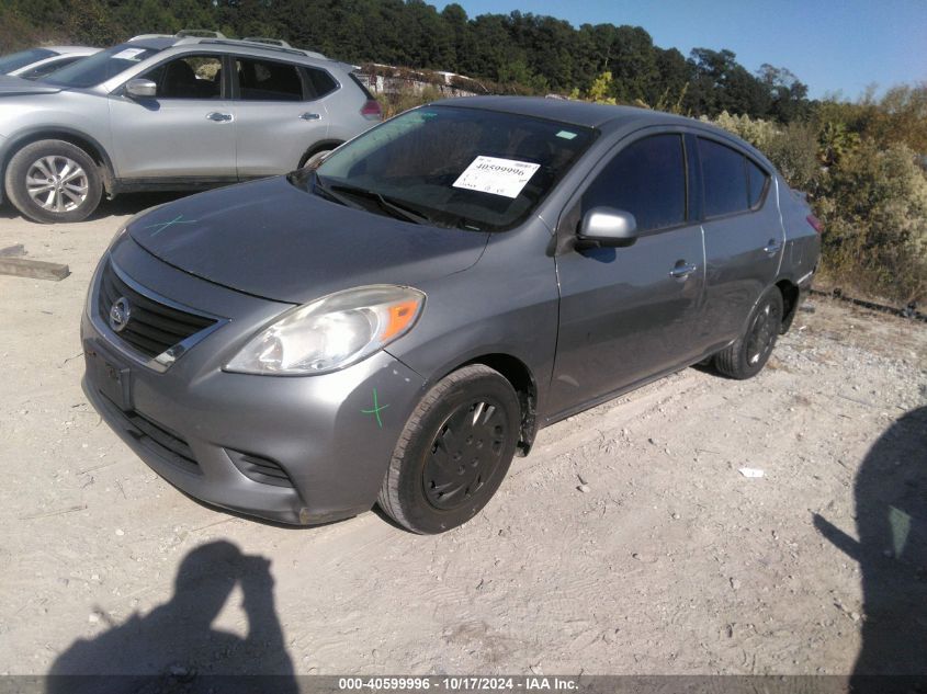 2014 Nissan Versa S/S Plus/Sv/Sl VIN: 3N1CN7AP6EL815206 Lot: 40599996