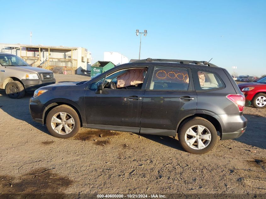 2015 Subaru Forester 2.5I VIN: JF2SJABC1FH572466 Lot: 40600000