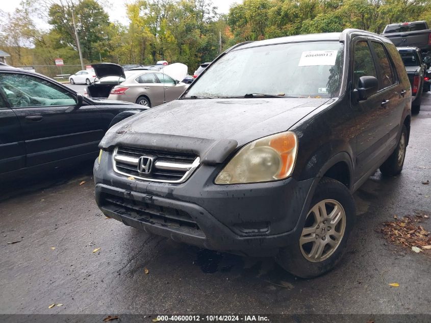 2004 Honda Cr-V Ex VIN: SHSRD78824U233697 Lot: 40600012