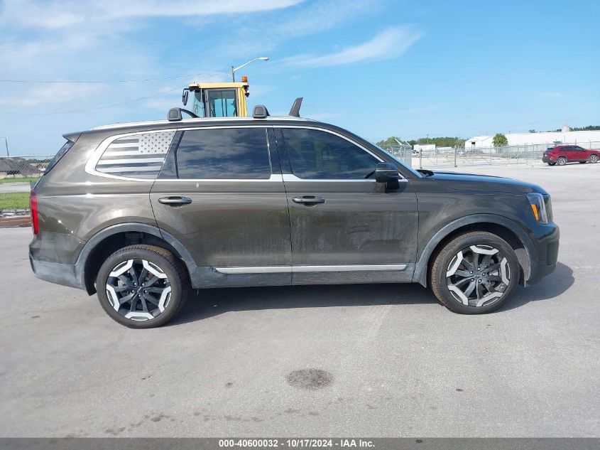 2023 Kia Telluride S VIN: 5XYP6DGC5PG331360 Lot: 40600032