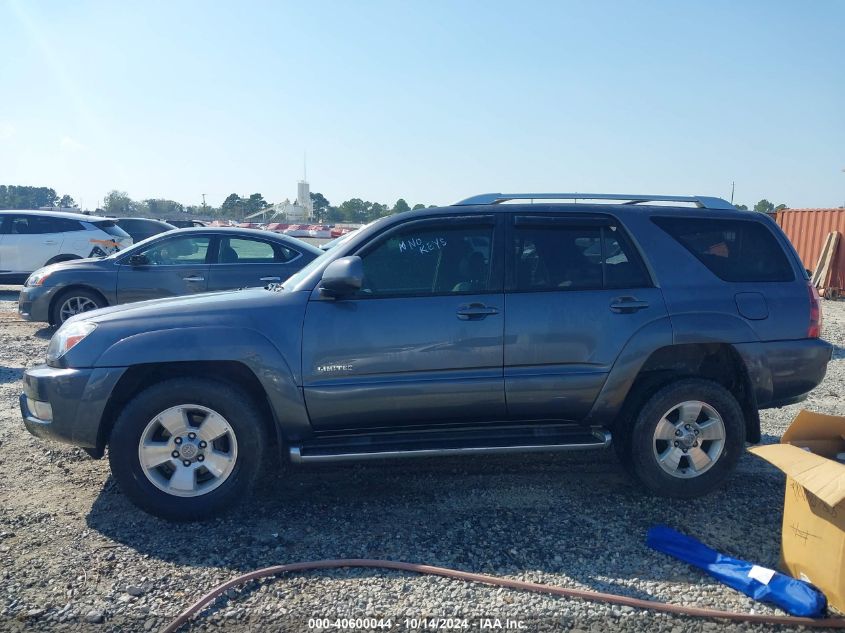 2004 Toyota 4Runner Limited V6 VIN: JTEZU17R048023027 Lot: 40600044