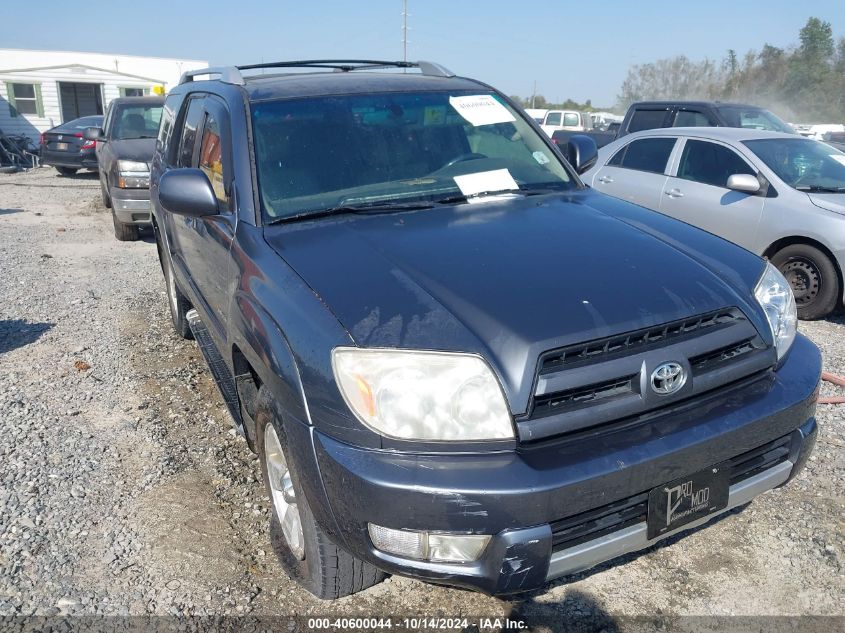 2004 Toyota 4Runner Limited V6 VIN: JTEZU17R048023027 Lot: 40600044