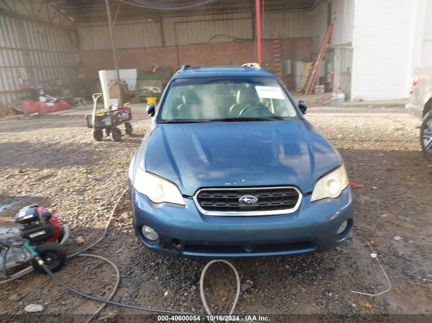 2006 Subaru Outback 2.5I Limited VIN: 4S4BP62C567344210 Lot: 40600054