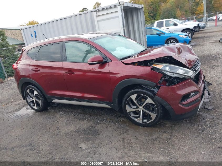 2017 Hyundai Tucson Sport VIN: KM8J3CA21HU418029 Lot: 40600067