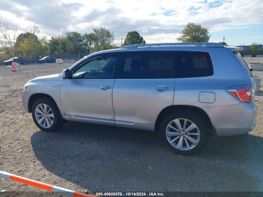 2008 Toyota Highlander Hybrid Limited VIN: JTEEW44A982025537 Lot: 40600070