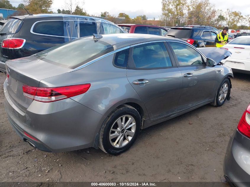 2016 Kia Optima Lx VIN: 5XXGT4L30GG030160 Lot: 40600083