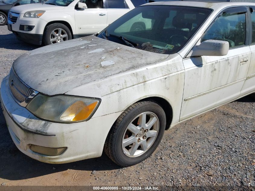 2001 Toyota Avalon Xls VIN: 4T1BF28B41U165774 Lot: 40600085