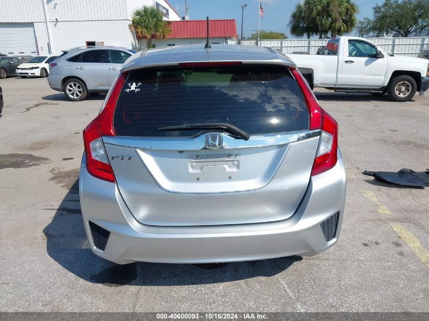 2016 Honda Fit Ex VIN: JHMGK5H7XGX030808 Lot: 40600093