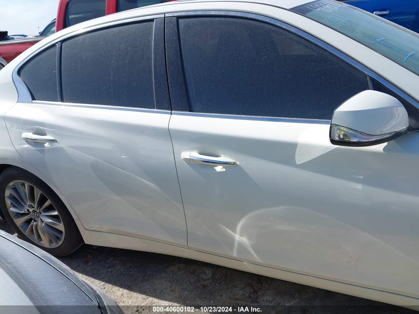 VIN JN1EV7AP4KM540820 2019 INFINITI Q50 3.0T LUXE