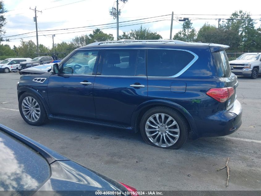 2017 Infiniti Qx80 Limited/Signature Edition VIN: JN8AZ2NE8H9150976 Lot: 40600104