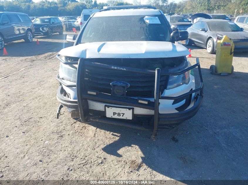 2018 Ford Police Interceptor Utility VIN: 1FM5K8AR2JGC94744 Lot: 40600125