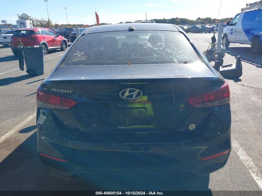 2018 Hyundai Accent Sel VIN: 3KPC24A30JE010480 Lot: 40600154