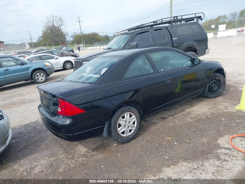 2003 Honda Civic Lx VIN: 1HGEM22583L059414 Lot: 40600159