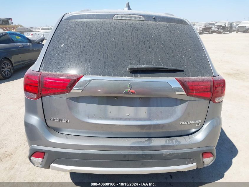 2017 Mitsubishi Outlander Se VIN: JA4AD3A32HZ019962 Lot: 40600160