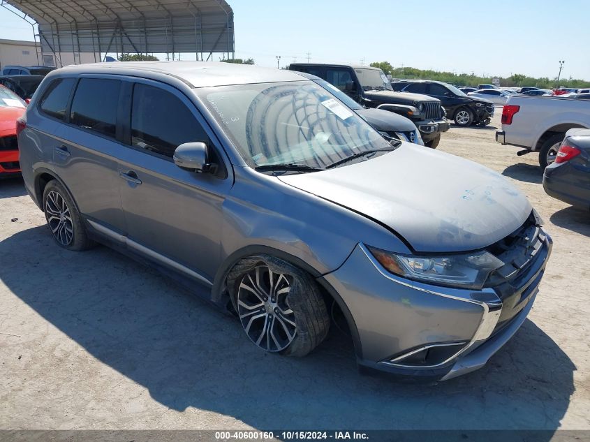 2017 Mitsubishi Outlander Se VIN: JA4AD3A32HZ019962 Lot: 40600160