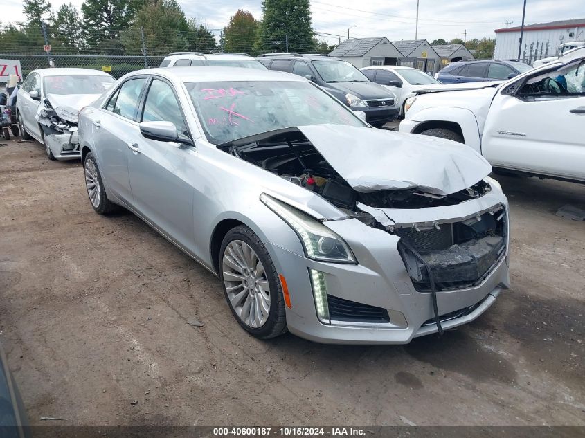 2015 Cadillac Cts Luxury VIN: 1G6AR5SXXF0116187 Lot: 40600187