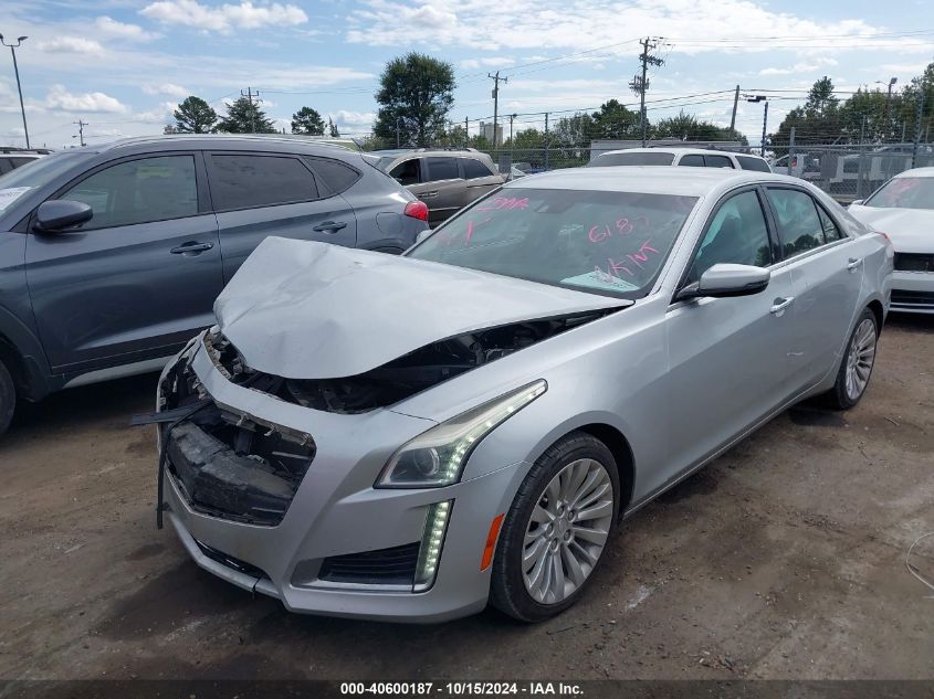 2015 Cadillac Cts Luxury VIN: 1G6AR5SXXF0116187 Lot: 40600187