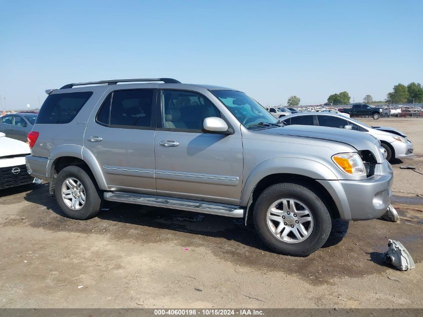 2006 Toyota Sequoia Limited VIN: 5TDZT38A46S272151 Lot: 40600198