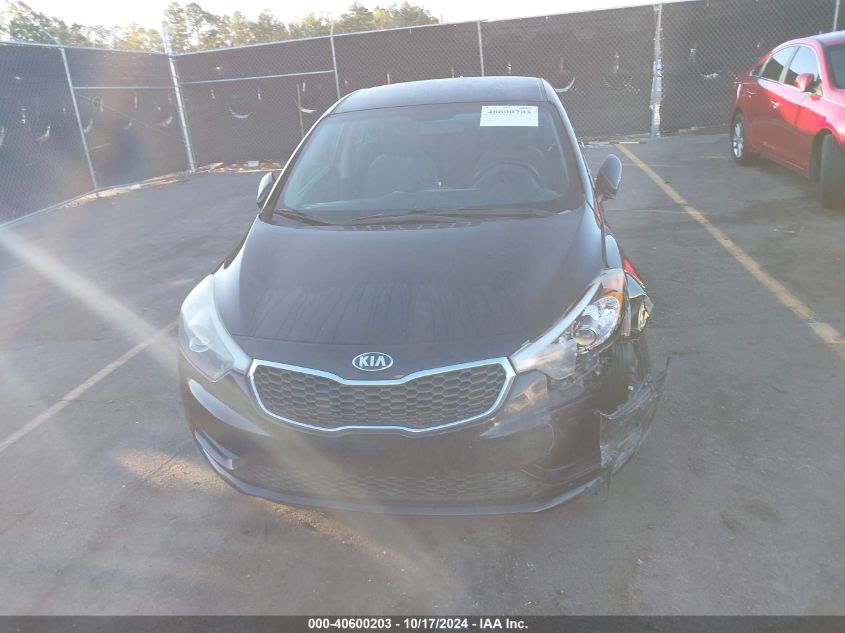 2014 Kia Forte Lx VIN: KNAFK4A64E5147427 Lot: 40600203