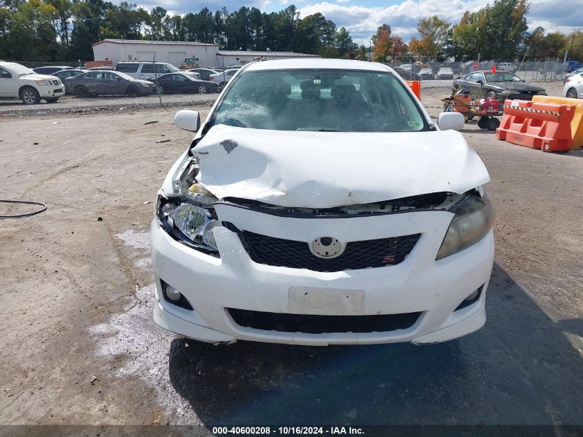 2010 Toyota Corolla S VIN: 2T1BU4EE2AC315026 Lot: 40600208