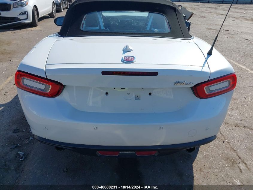 2018 Fiat 124 Spider Lusso VIN: JC1NFAEK8J0140090 Lot: 40600231