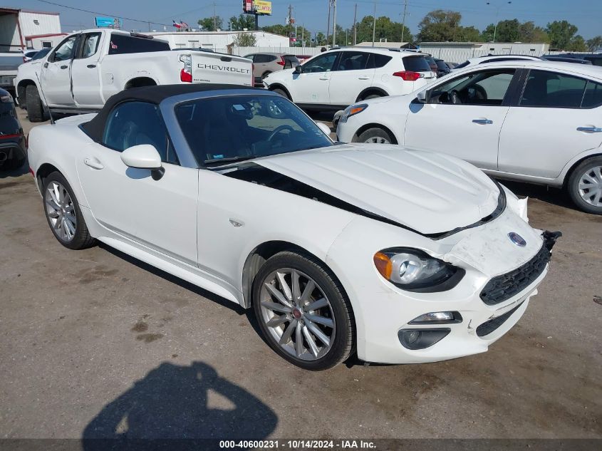 2018 Fiat 124 Spider Lusso VIN: JC1NFAEK8J0140090 Lot: 40600231