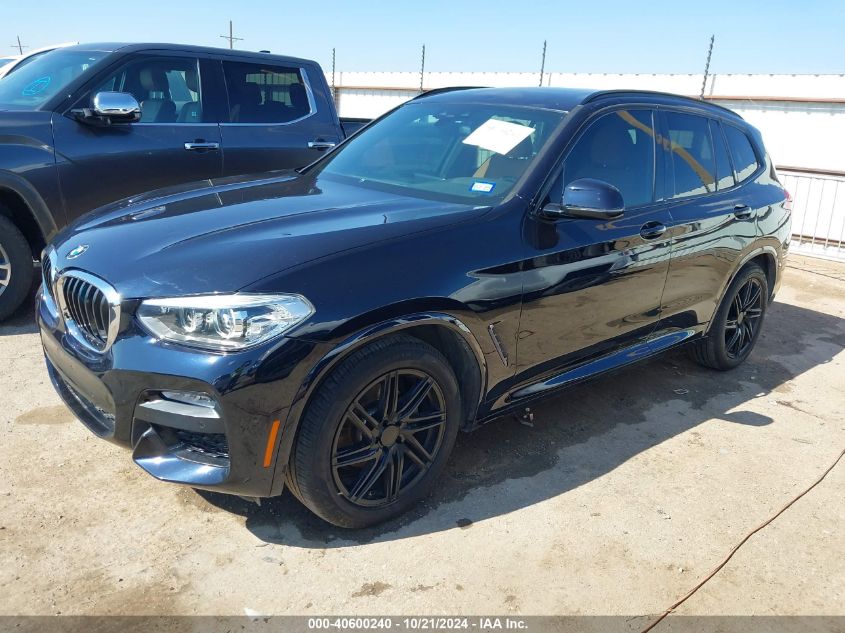 VIN 5UXTR7C53KLF34633 2019 BMW X3 no.2