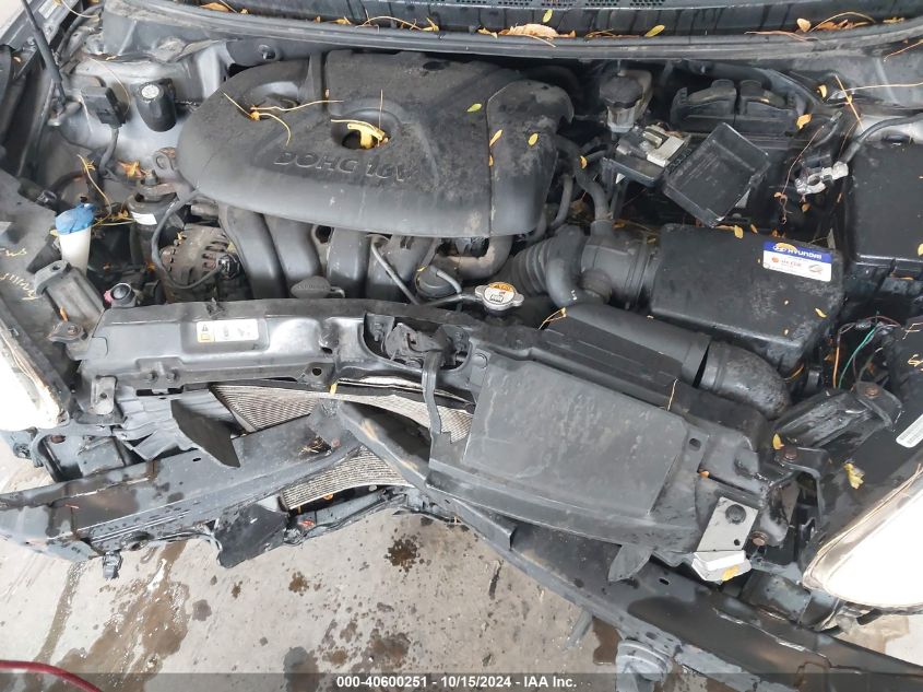 2013 Hyundai Elantra Limited VIN: KMHDH4AE9DU722475 Lot: 40600251