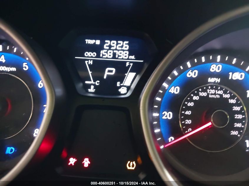 2013 Hyundai Elantra Limited VIN: KMHDH4AE9DU722475 Lot: 40600251