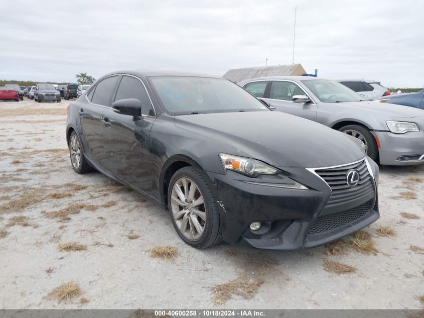 VIN JTHBF1D28F5075287 2015 Lexus IS, 250 no.1