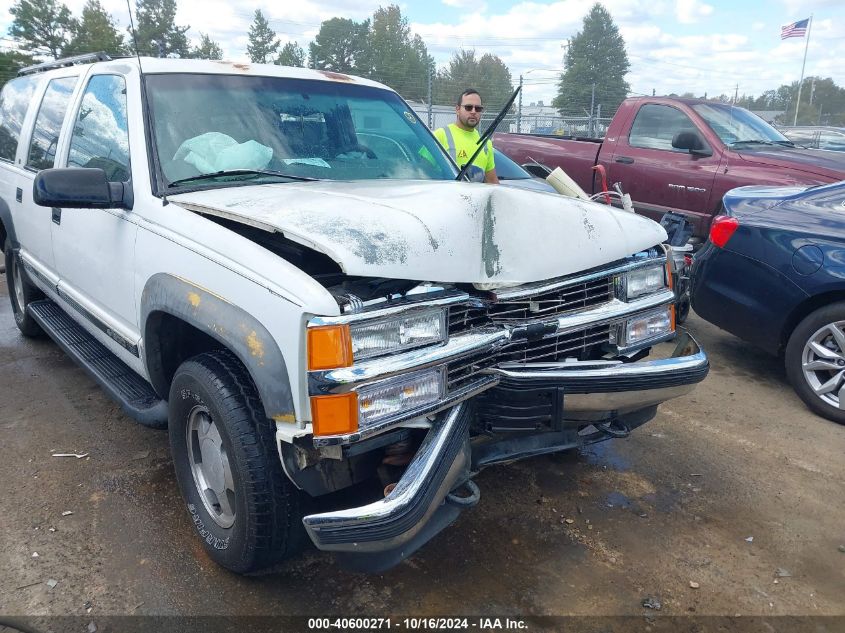 1999 Chevrolet Suburban 1500 Lt VIN: 1GNFK16R4XJ348461 Lot: 40600271