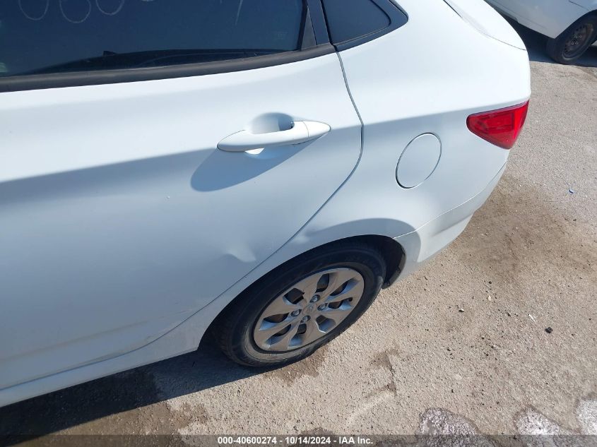 2016 Hyundai Accent Se VIN: KMHCT4AE9GU956789 Lot: 40600274