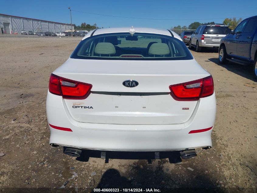 2015 Kia Optima Lx VIN: 5XXGM4A76FG357115 Lot: 40600323