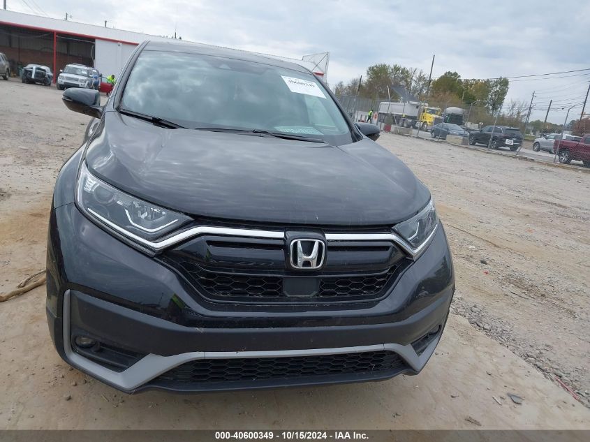 2022 Honda Cr-V Awd Ex VIN: 7FARW2H55NE037723 Lot: 40600349