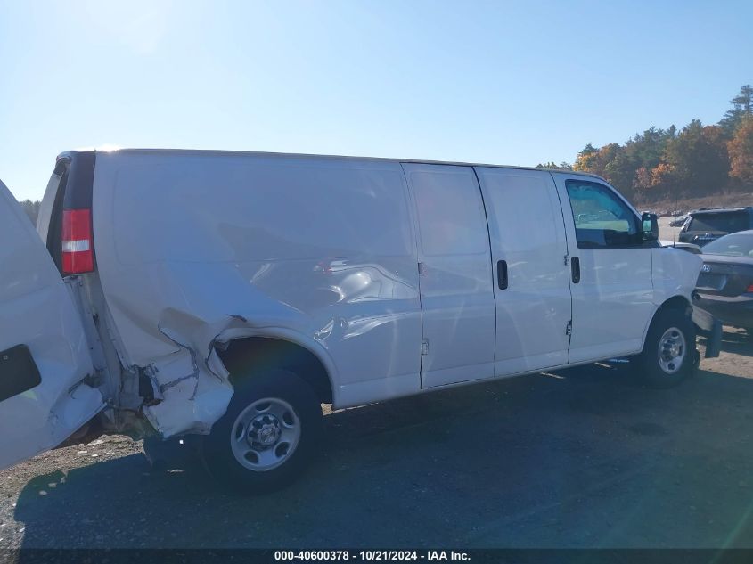 2022 Chevrolet Express Cargo Rwd 2500 Extended Wheelbase Wt VIN: 1GCWGBF79N1139132 Lot: 40600378