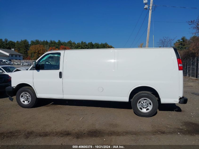 2022 Chevrolet Express Cargo Rwd 2500 Extended Wheelbase Wt VIN: 1GCWGBF79N1139132 Lot: 40600378