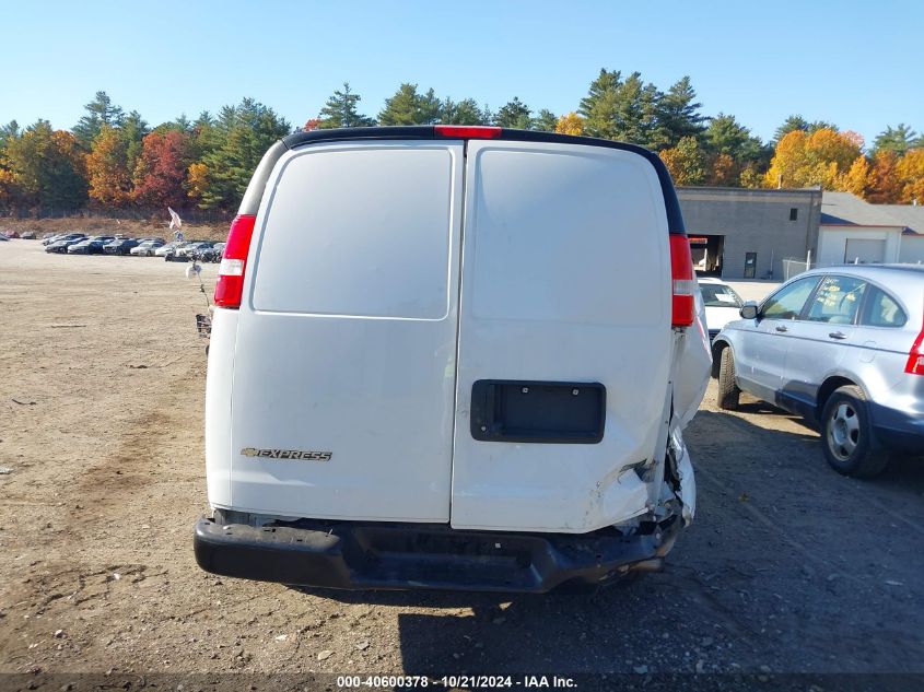 2022 Chevrolet Express Cargo Rwd 2500 Extended Wheelbase Wt VIN: 1GCWGBF79N1139132 Lot: 40600378