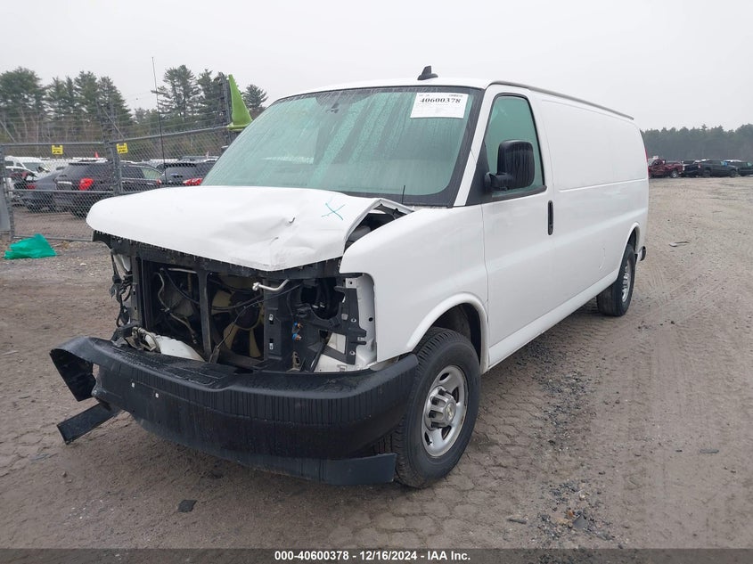 Vin: 1gcwgbf79n1139132, lot: 41089387, chevrolet express cargo rwd 2500 extended wheelbase wt 20222