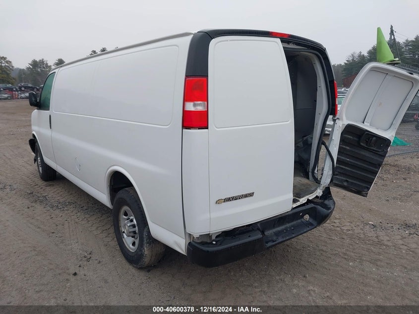 Vin: 1gcwgbf79n1139132, lot: 41089387, chevrolet express cargo rwd 2500 extended wheelbase wt 20223