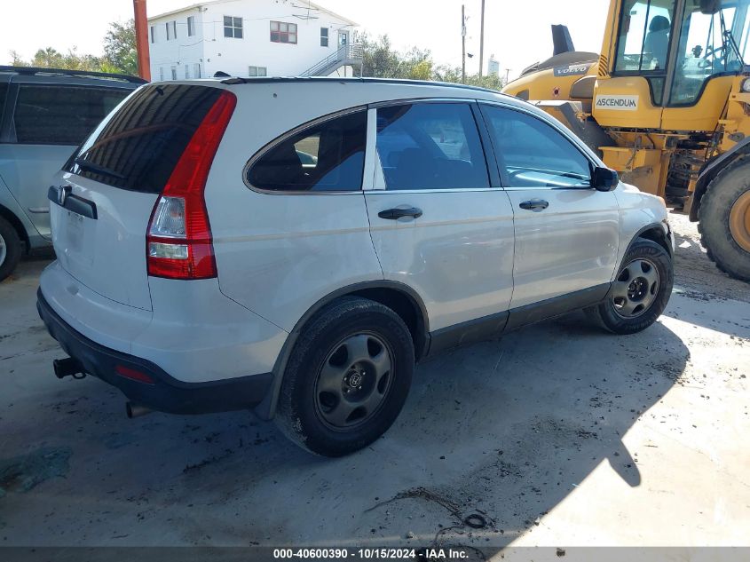 2008 Honda Cr-V Lx VIN: 3CZRE38378G701502 Lot: 40600390