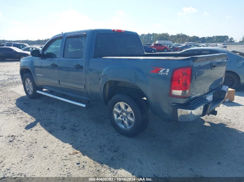 2012 GMC Sierra 1500 Sle VIN: 3GTP2VE72CG101035 Lot: 40600393