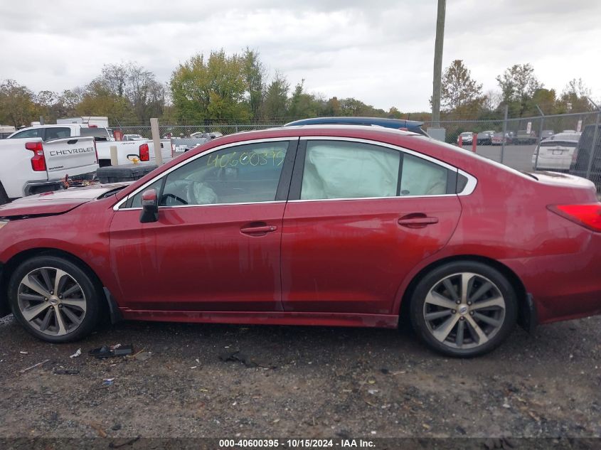 2015 Subaru Legacy 2.5I Limited VIN: 4S3BNAL60F3006565 Lot: 40600395