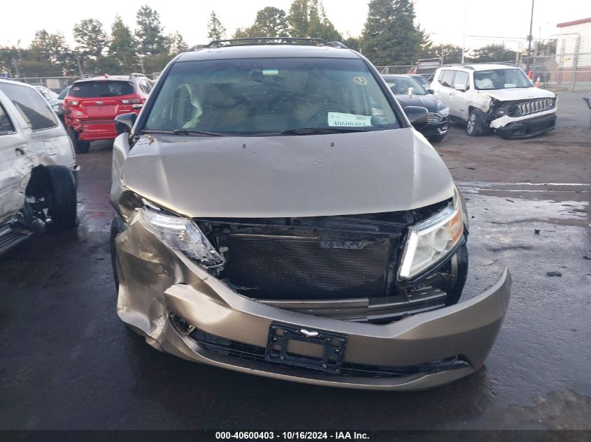 2012 Honda Odyssey Ex-L VIN: 5FNRL5H61CB094383 Lot: 40600403