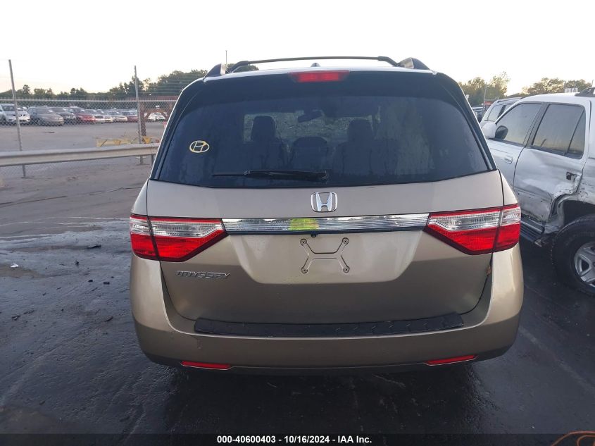 2012 Honda Odyssey Ex-L VIN: 5FNRL5H61CB094383 Lot: 40600403
