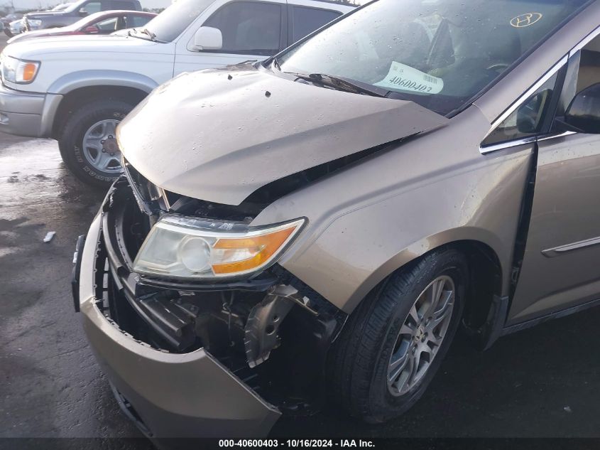 2012 Honda Odyssey Ex-L VIN: 5FNRL5H61CB094383 Lot: 40600403